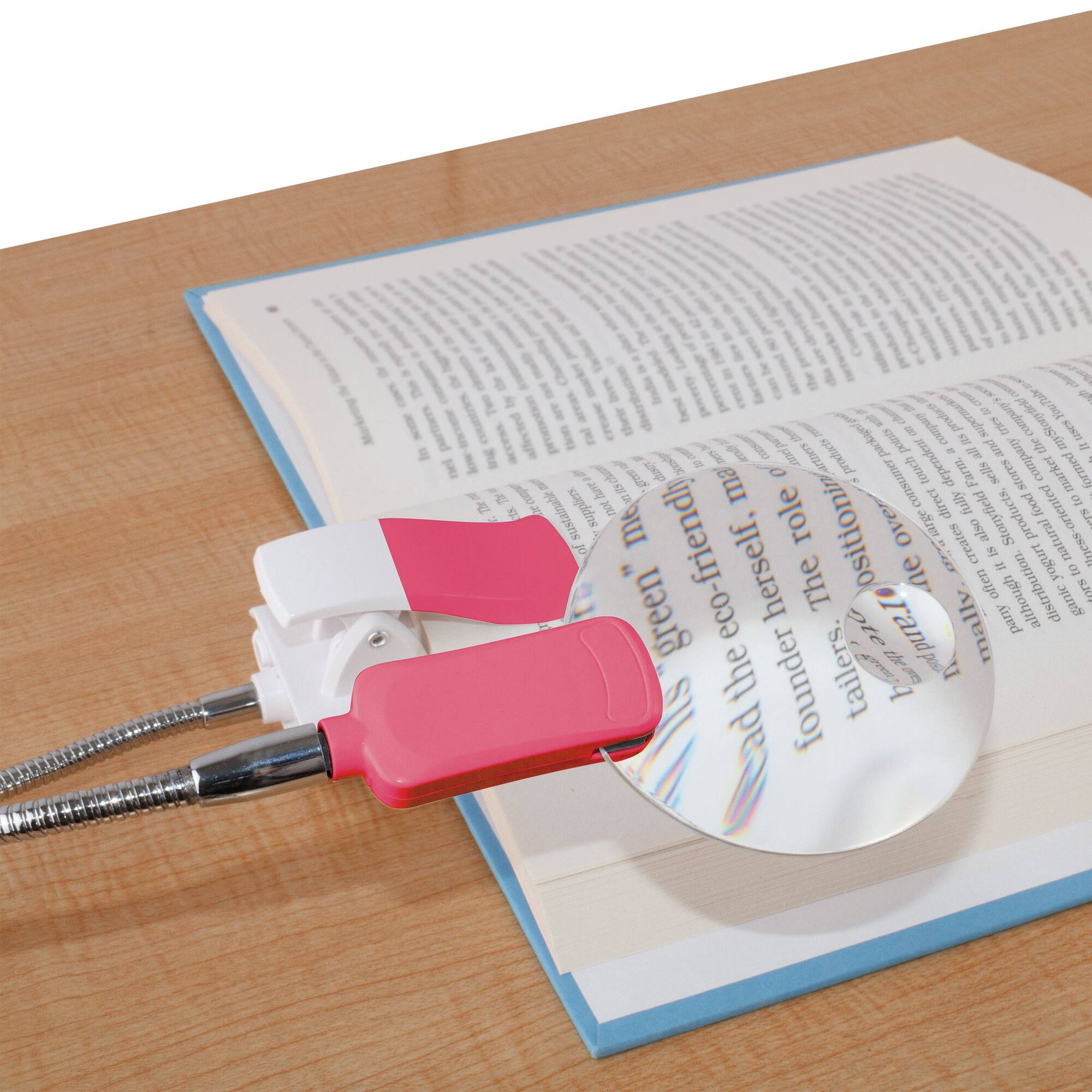 OttLite Pink 2-in-1 LED Sewing Machine Light